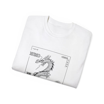 Carpe Diem Sunflower & Dragon Graphic Tee