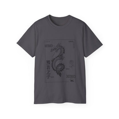 Carpe Diem Sunflower & Dragon Graphic Tee