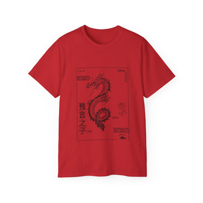 Carpe Diem Sunflower & Dragon Graphic Tee