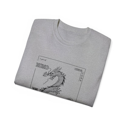 Carpe Diem Sunflower & Dragon Graphic Tee