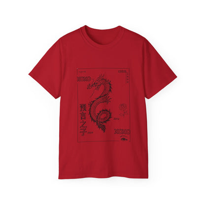 Carpe Diem Sunflower & Dragon Graphic Tee