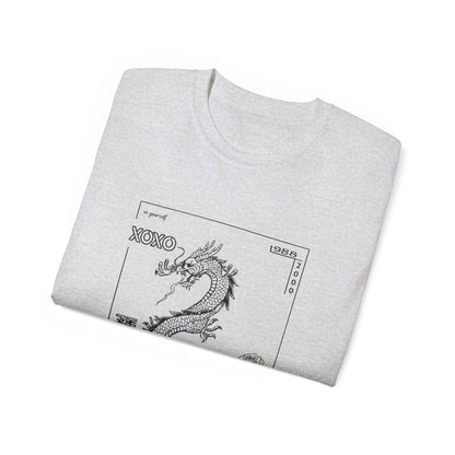 Carpe Diem Sunflower & Dragon Graphic Tee