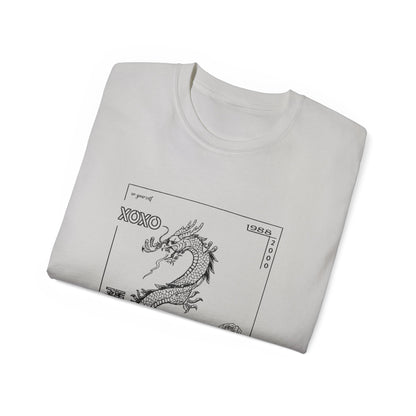 Carpe Diem Sunflower & Dragon Graphic Tee