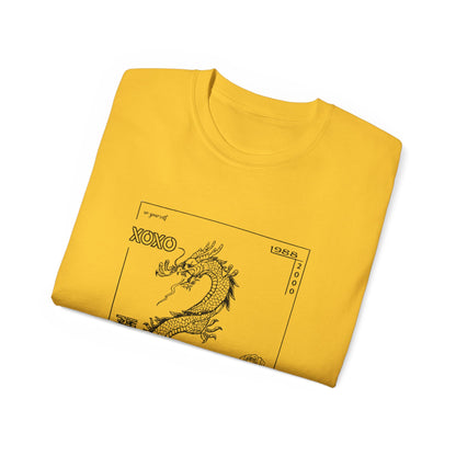 Carpe Diem Sunflower & Dragon Graphic Tee